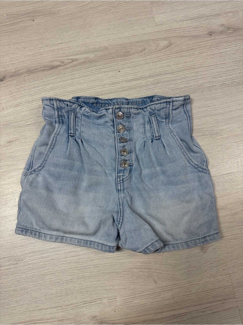 American Eagle Outfitters Light Wash Denim Shorts